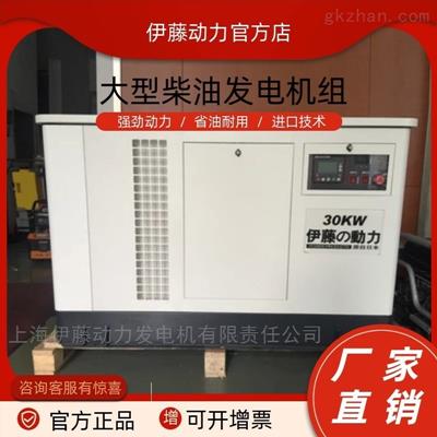 30kw限电应急多燃料发电机YT30REP